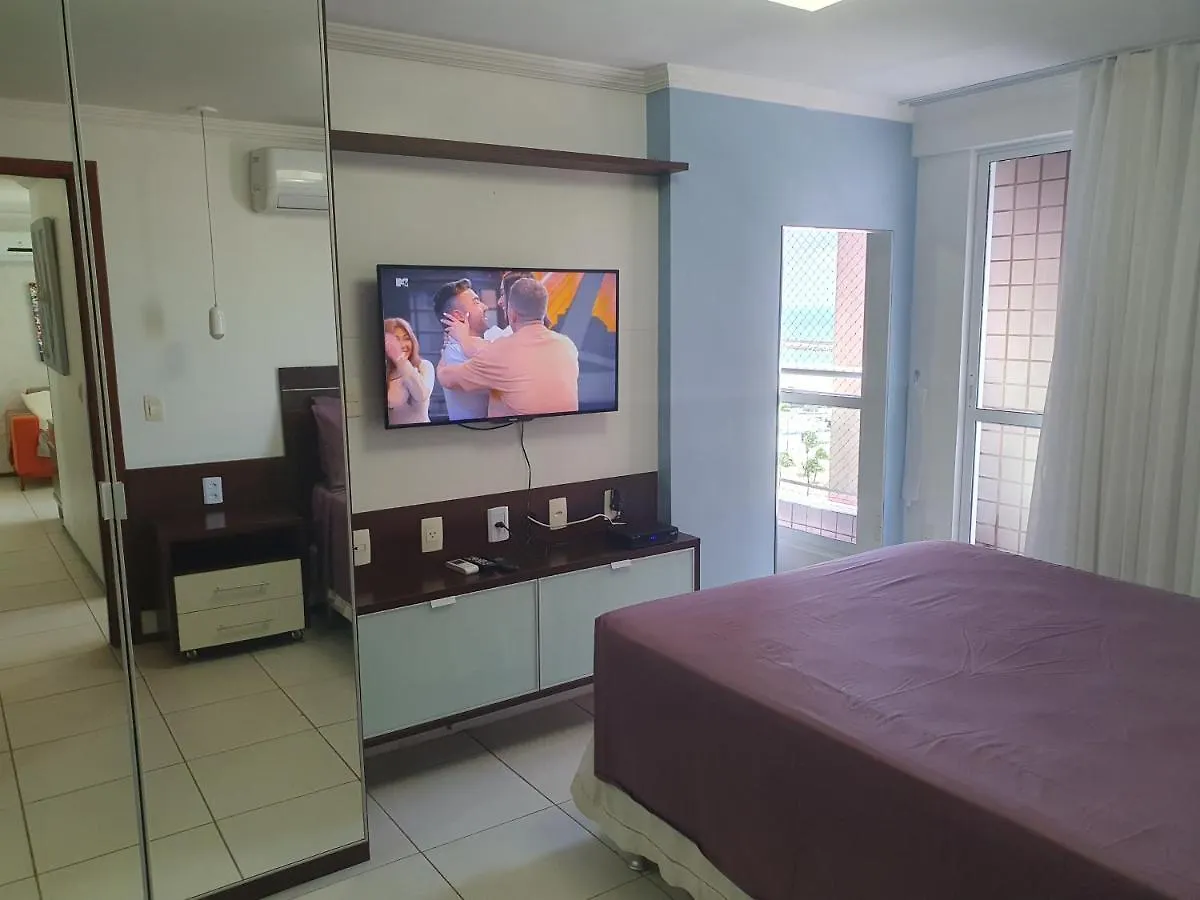 Edificio,Terraco Do Atlantico, 2 Quartos, 2 Banhos, No Aterro Da Praia De Iracema Fortaleza  Lejlighed